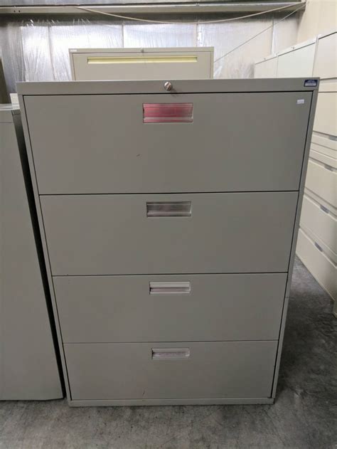 42 w 4-drawer steel lateral file cabinet|hon 4 drawer lateral file.